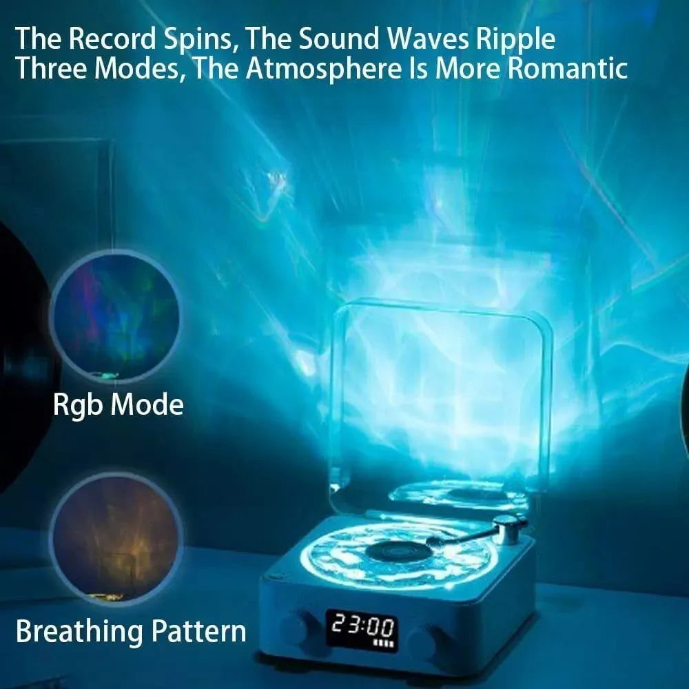 Retro Turntable Bluetooth Speaker