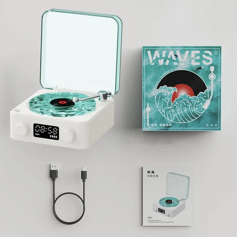 Retro Turntable Bluetooth Speaker