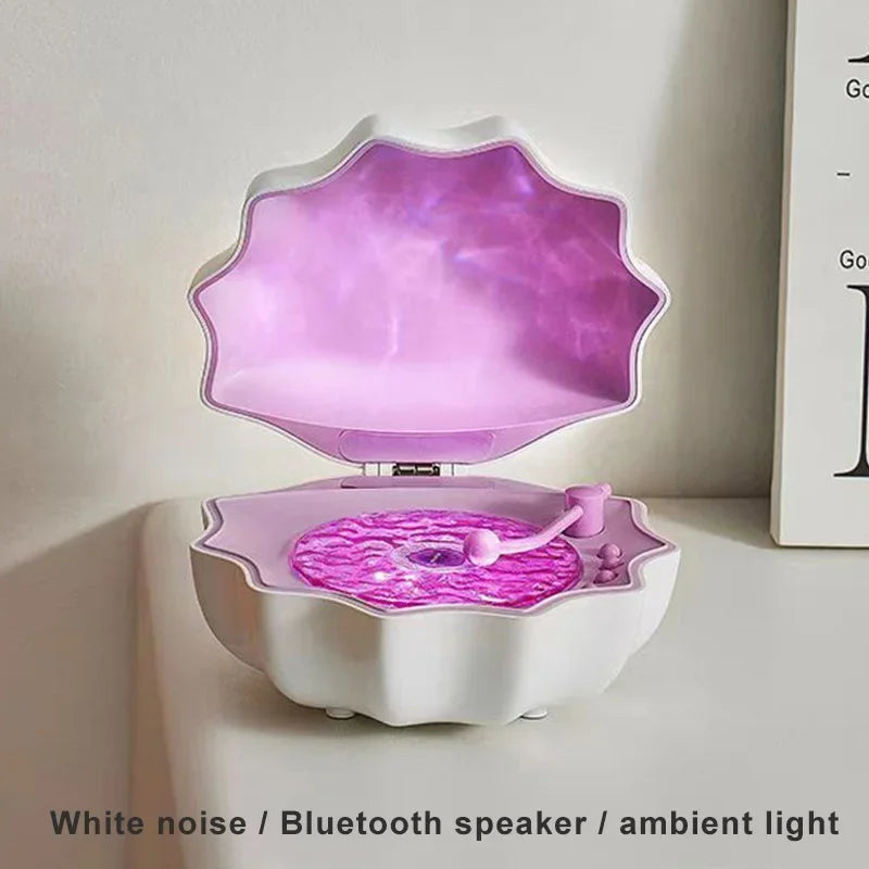Retro Bluetooth Speaker with Projection Light