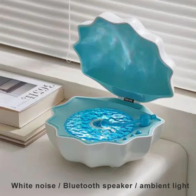 Retro Bluetooth Speaker with Projection Light